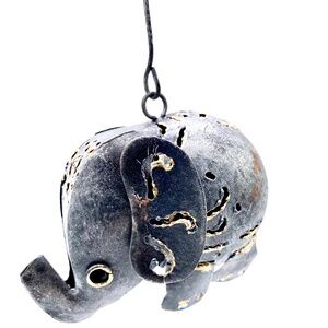 Monkey Business Elephant Ball Ornament